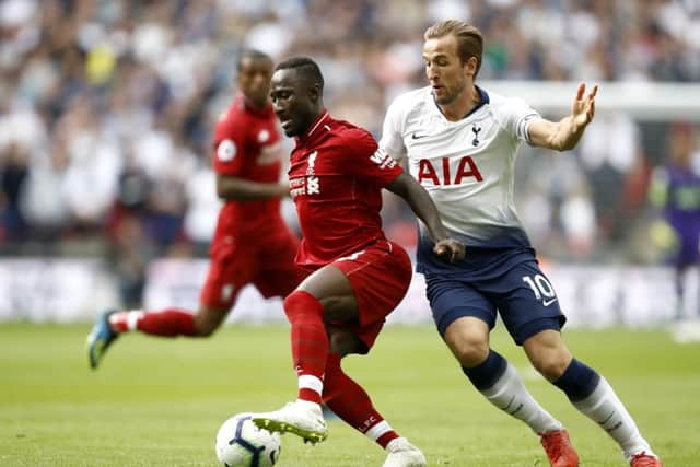 Midfielder Naby Keita, who could be sold by Liverpool this summer, according to today's transfer grapevine. (PHOTO BY: Julian Finney/Getty Images)