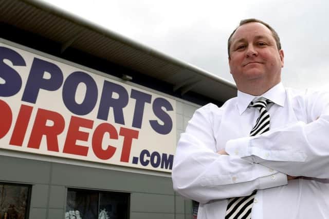 Mike Ashley, CEO of Sports Direct.