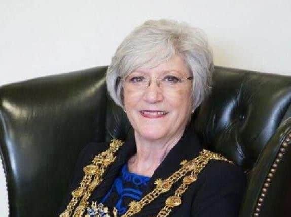 Kate Allsop, Mansfield mayor.