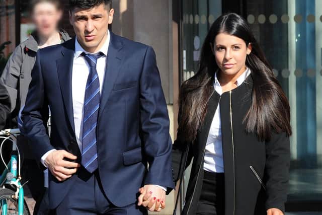 Fernando Forestieri leaving court