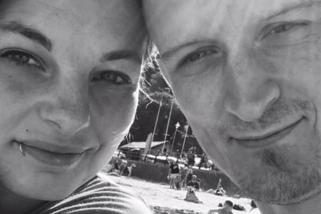Abigail Leatherland and Tom Curd.