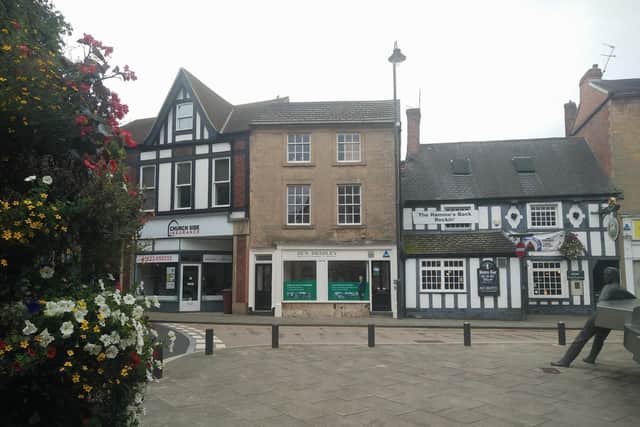 The office, on Church Street, was the target of threatening voicemail messages.