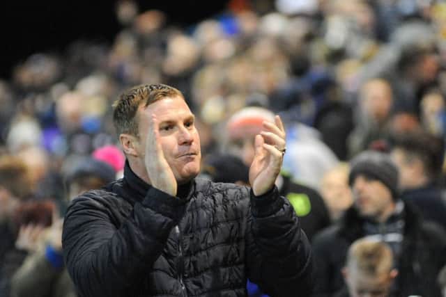 Mansfield Town manager David Flitcroft.