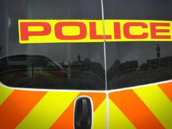 Police were called to the scene.