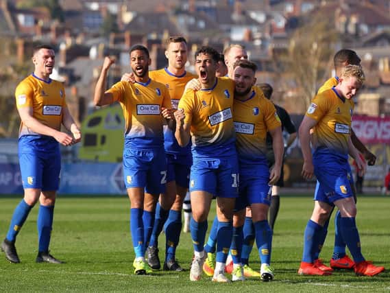 Stags win at Exeter