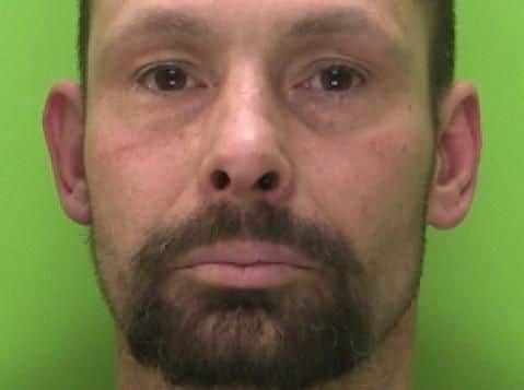 Thornley, 47, of Valentine Avenue, Selston, was jailed for 20 months after admitting possessing an offensive weapon in a public place, assault occasioning ABH & threatening a person with a sharply pointed article in a public place