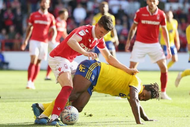 Sam Byram, who was given a vital 90-minute run-out with Nottingham Forest U23s on Monday afternoon. (PHOTO BY: Alex Morton/Getty Images).