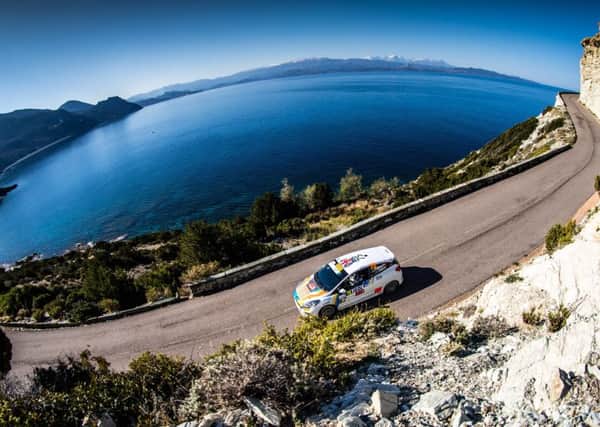 The unique Corsican roads were a challenge for Phil Hall. (PHOTO BY: Ricardo Oliveira).