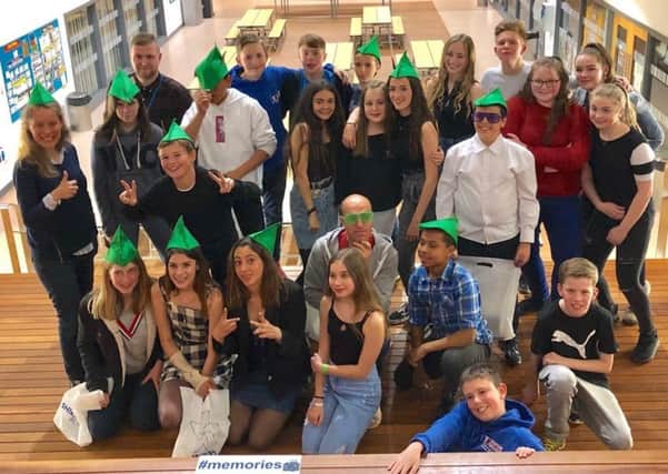 Shirebrook Academy students spent five days hosting a group  of French students from a school in Toulon