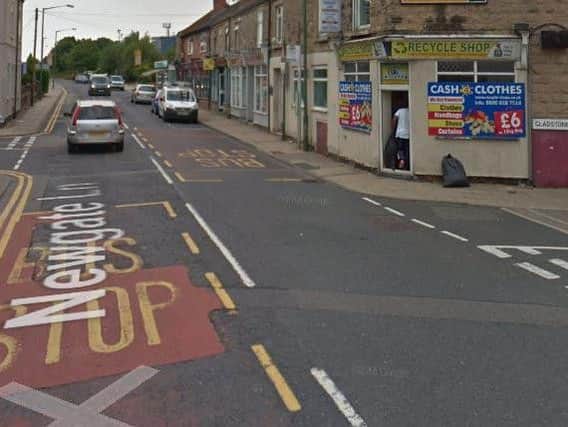 The incident happened on Newgate Lane, at the junction with Gladstone Street. Picture: Google.