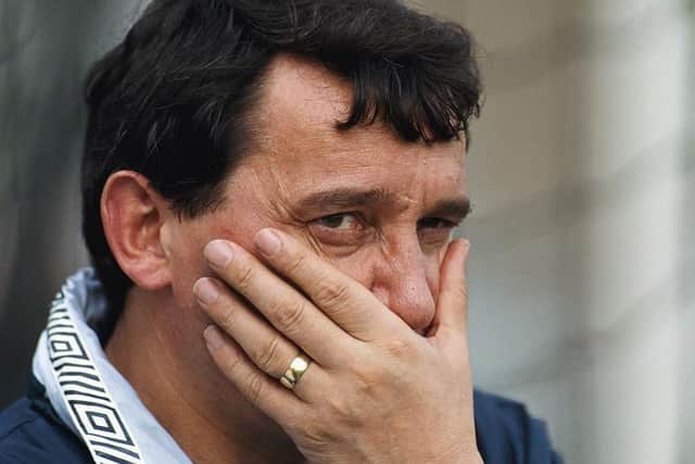 The former England manager (Photo by Shaun Botterill/Allsport/Getty Images)