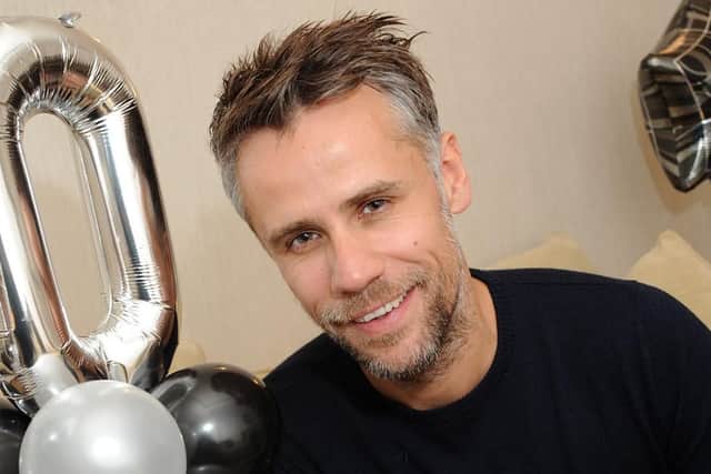 The former Blue Peter presenter and TV and radio personality was born in Mansfield.