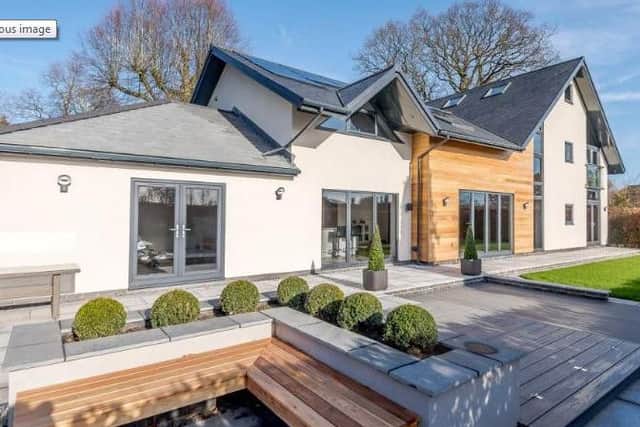 The house is on May Lodge Drive in Rufford