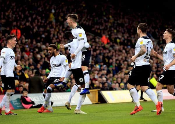 Mason Mount wants Derby to stay full of confidence. (Photo by Stephen Pond/Getty Images)