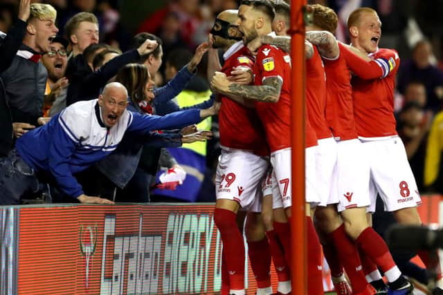 Yohan Benalouane has become a fans favourite after his goal against Derby County. (Photo by Matthew Lewis/Getty Images)
