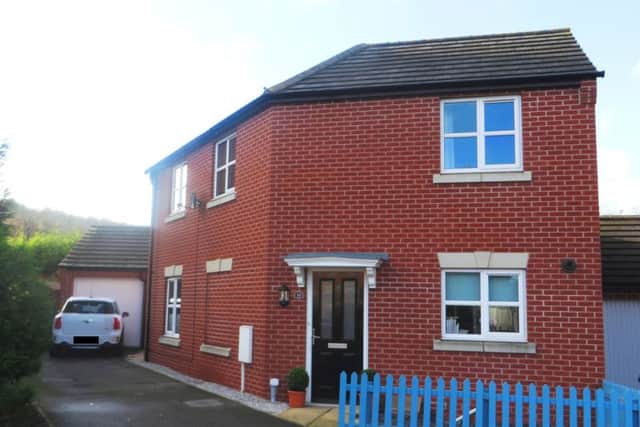 The property is on Thoresby Road in Mansfield