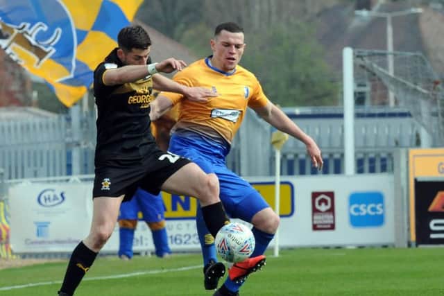 Match action from the Stags' win