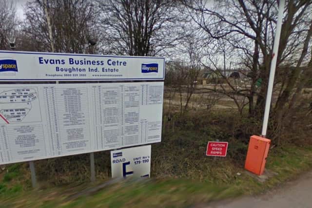 Boughton Industrial Estate.