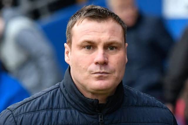 Mansfield Town manager David Flitcroft