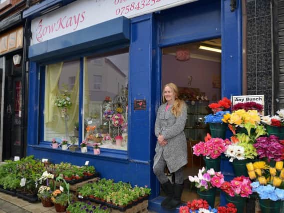 OwnerKayley Day grew herfloristry business from a small market stall into an established shop.