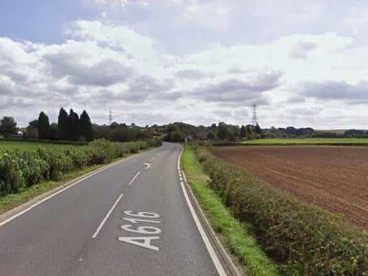 A616, Ompton