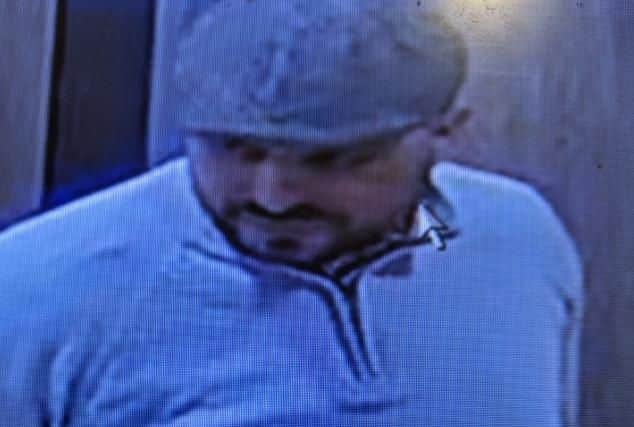 Police would like to speak to this man in connection with a distraction theft where an elderly woman had her bank cards stolen out of her car at Tesco, Oaktree Lane, Mansfield on March 13 2019. Incident number 425 of March 14 2019