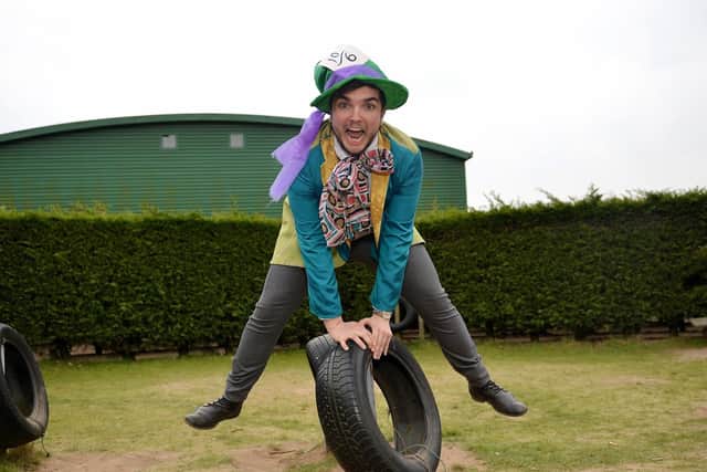 Matthew Vaughan as the Mad Hatter