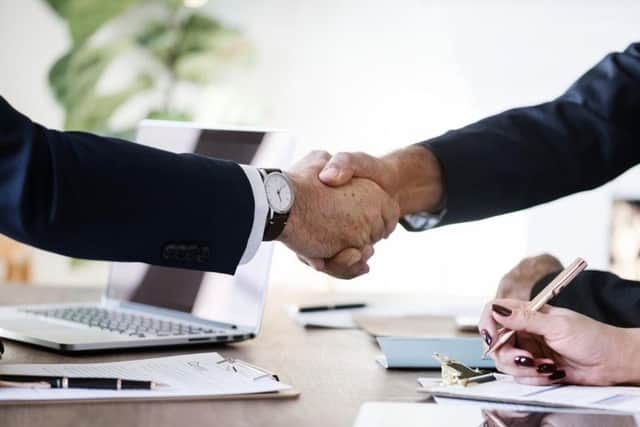Handshake.
