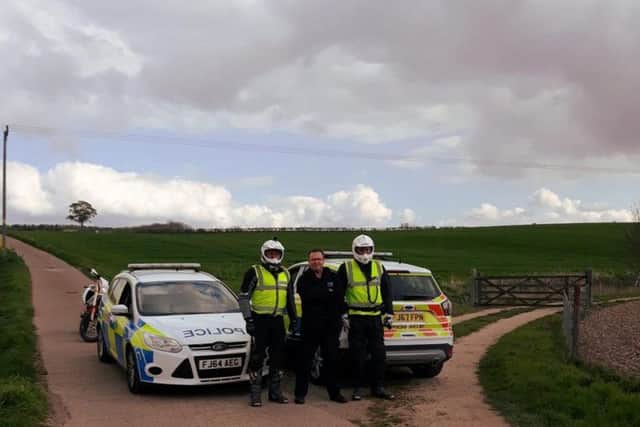 Police patrol Nottinghamshire villages for off-road bikers