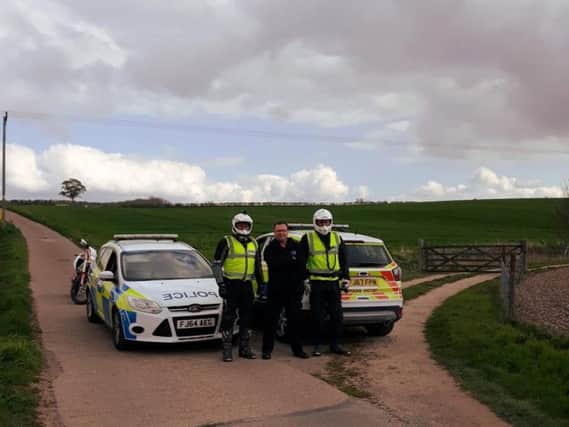Police patrol Nottinghamshire villages for off-road bikers