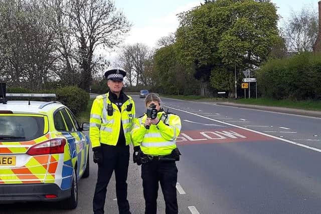 Officers targeting illegal off-road vehicles as part of Operation Jerichoconductedspeed checks in Southwell and Muskham.
