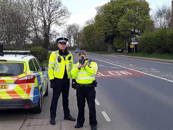 Officers targeting illegal off-road vehicles as part of Operation Jerichoconductedspeed checks in Southwell and Muskham.