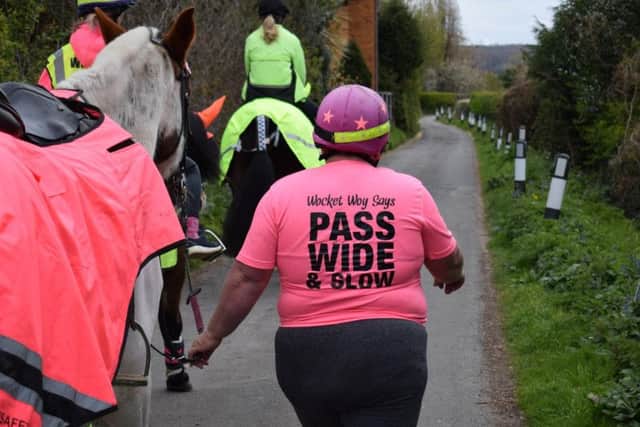 The British Horse Society which collected the figures said that2,914 accidents have happened on the road involving horses.