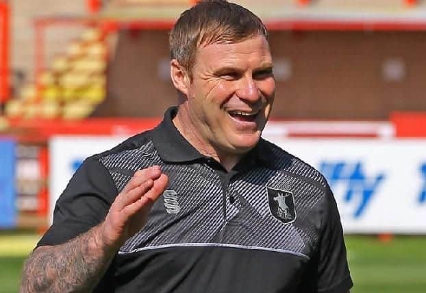Mansfield Town manager David Flitcroft. Picture by Gareth Williams/AHPIX.com