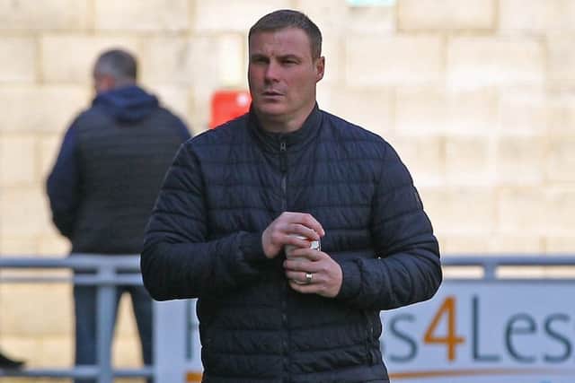 Mansfield boss David Flitcroft.