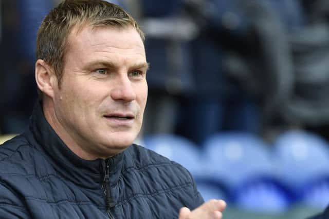 Mansfield Town manager David Flitcroft