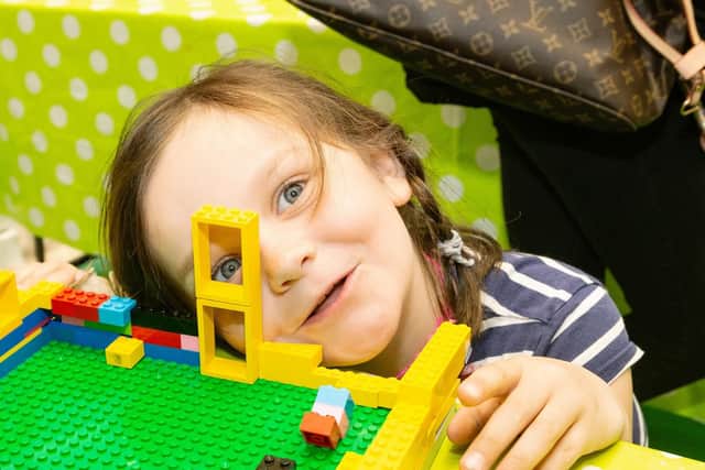 Jessica Townsend gets creative with Lego at Four Seasons Easter B Club