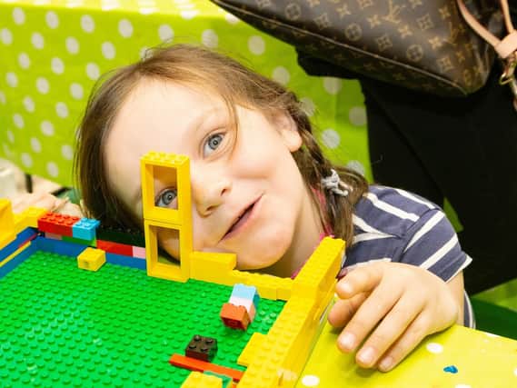 Jessica Townsend gets creative with Lego at Four Seasons Easter B Club