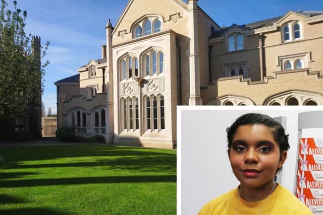 Nikita Joharchi was invited to visit Peterhouse College at Cambridge University.