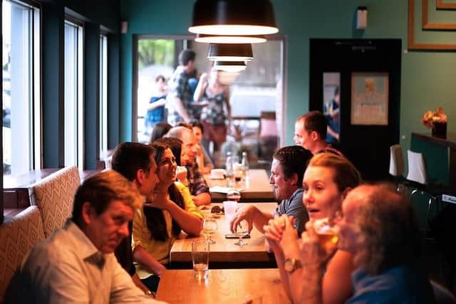 The number of dine-and-dashers running off without paying inNottinghamshirehas more than doubled in three years. (picture posed by models)