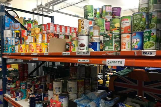 The Trussell Trust said a record number of packages were handed out nationally
