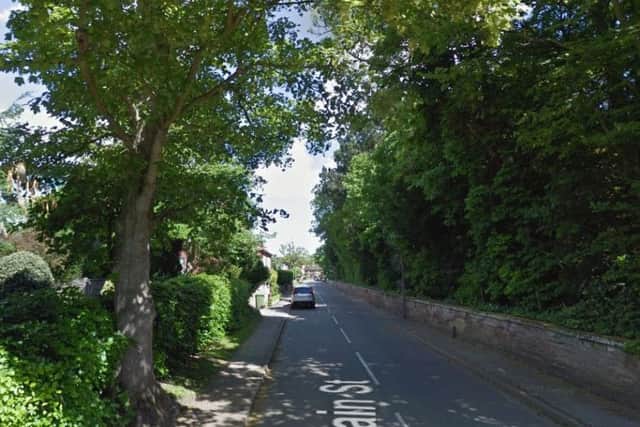 The incident happened on Main Street, Oxton. Pic: Google Images.