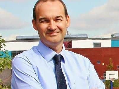 Shirebrook Academy's principal Mark Cottingham