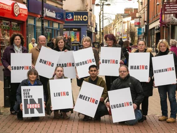 Keeping Our Town In Focus campaigners are fighting to protect Sutton town centre.