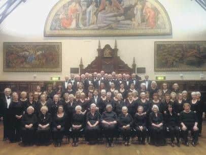 Mansfield Choral Society celebrated 40 years of singing by joining old friends to sing a programme of Mozart.