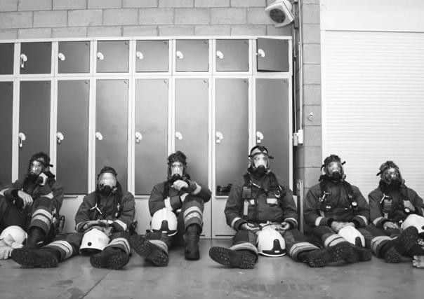 A still from the short film produced by Nottinghamshire Fire & Rescue Service.