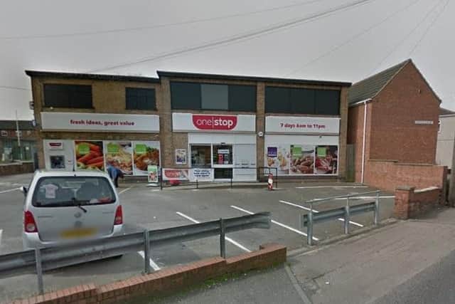One Stop, on Westfield Lane, Mansfield.