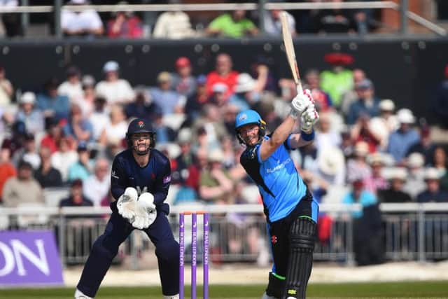 Riki Wessels played a key role in Derbyshire's defeat.