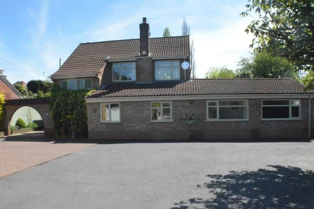 The property is on Station Road in Sutton-in-Ashfield