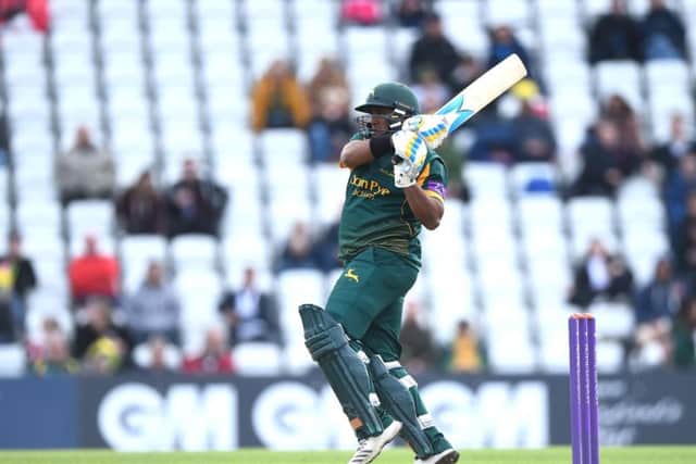 Samit Patel guided Notts to victory with a brilliant batting display.